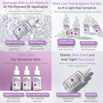 APLB Collagen EGF Peptide Ampoule, serum ujędrniające do twarzy z kolagenem i peptydami EGF, 40 ml