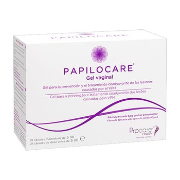 Papilocare, żel dopochwowy, 21 aplikatorów po 5 ml