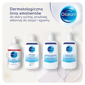 Oilatum Formuła Zaawansowana, delikatny żel do mycia od 1. dnia życia, 400 ml