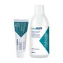 Zestaw OrthoKIN: płyn do płukania jamy ustnej, miętowy, 500 ml + pasta do zębów, miętowy, 75 ml