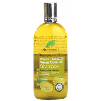 Dr Organic Virgin Olive Oil, szampon z organiczną oliwą z oliwek, 265 ml