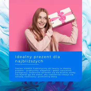 Zestaw Sylveco Vianek, prebiotyczny płyn micelarny nawilżający, 400 ml + żel do mycia twarzy nawilżający, 300 ml + nawilżający krem do twarzy na dzień, 50 ml