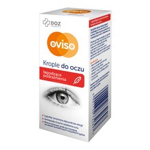 DOZ PRODUCT Oviso, krople do oczu, łagodzące podrażnienia,10 ml
