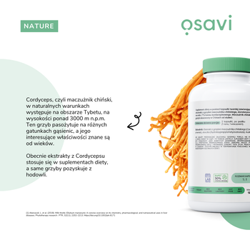 Osavi Cordyceps 1200 mg, kapsułki, 60 szt.