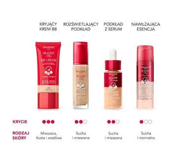 Bourjois Healthy Mix, esencja koloryzująca do twarzy, 01 Fair, 30 ml