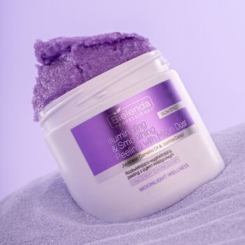 Bielenda Professional Moonlight Wellness, peeling do skóry ciała, wygładzająco-rozświetlający, 550 g