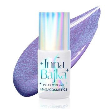 Maga Cosmetics Inna Bajka, lakier hybrydowy z pyłkiem, 825 Pstryk? I Światło!, 6 ml