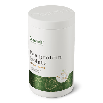 OstroVit Pea Protein Isolate, proszek, smak naturalny, 480 g