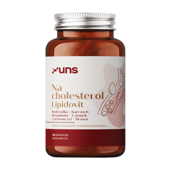 Uns Na Cholesterol Lipidovit, kapsułki, 60 szt.