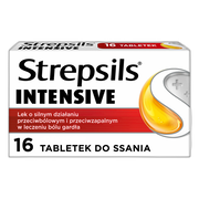 Strepsils Intensive, tabletki do ssania, 16 szt.