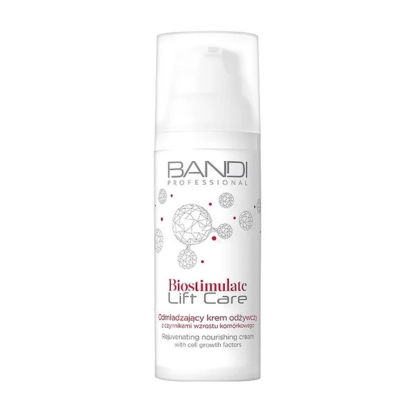 Bandi Professional Bandi Biostimulate Lift Care, odmładzający krem odżywczy z czynnikami wzrostu komórkowego, 50 ml — Składniki i ocena