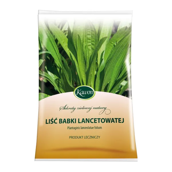 Liść babki lancetowatej 50g [Kawon]