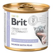Brit Grain Free Veterinary Diet Cat Gastrointestinal, mokra karma dla kotów z problemami gastroenterologicznymi, łosoś i zielony groszek, 200 g https://azcdn.doz.pl/image/d/product/e8ea687f-scale-180x180.png