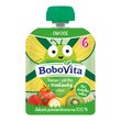 BoboVita, banan i jabłko z truskawka i kiwi, mus, 6 m+, 80 g