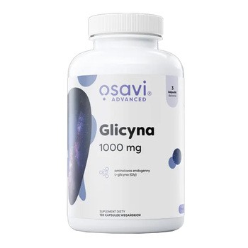 Osavi Glicyna 1000 mg, kapsułki twarde, 120 szt.