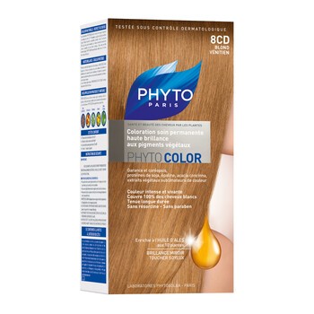Phyto Color, farba do włosów, 8CD blond wenecki, 1 opakowanie
