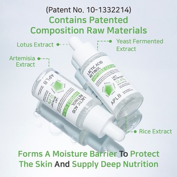 APLB Lactic Acid Retinol Ampoule, serum wygładzające z kwasem mlekowym i retinolem, 40 ml