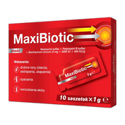 Maxibiotic, maść, 1 g, 10 saszetek