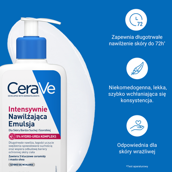 CeraVe, emulsja intensywnie nawilżająca, 236 ml