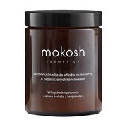 Mokosh, odżywka/maska do włosów matowych, o przesuszonych końcówkach, zielona herbata z bergamotką, 180 ml        