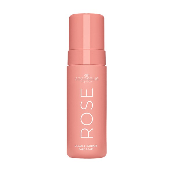 Cocosolis Cocosolis Rose, różana pianka do oczyszczania twarzy, 150 ml