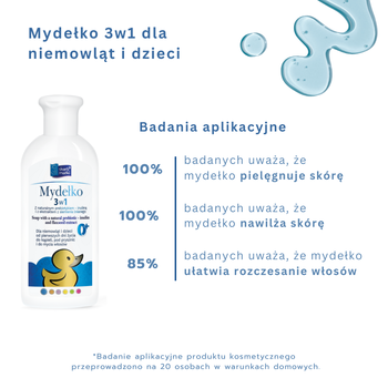 Skarb Matki, mydełko 3w1 dla niemowląt i dzieci, 250 ml