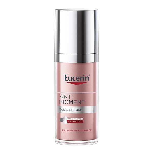 Eucerin Eucerin Anti-Pigment, serum o podwójnym działaniu z Thiamidolem, przeciw przebarwieniom, 30 ml — Składniki i ocena