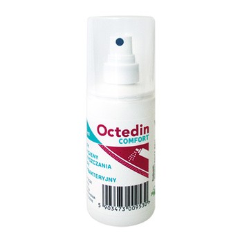 Octedin Comfort, antybakteryjny spray do higieny i oczyszczania skóry, 100 ml