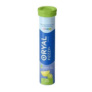 Oryal Fizzzy+, tabletki musujące, smak cytryna-limonka, 20 szt. 