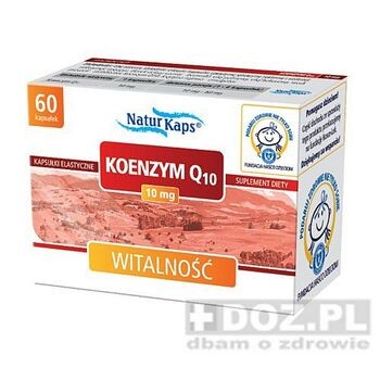 Koenzym Q10 Naturkaps, kapsułki elastyczne, 10 mg, 60 szt
