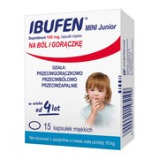 alt Ibufen mini Junior, 100 mg, kapsułki miękkie, 15 szt.