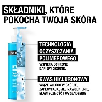 Neutrogena Hydro Boost, nawadniający żel do mycia twarzy, 200 ml