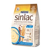 Nestle Sinlac, bezglutenowy produkt zbożowy, bez dodatku cukru, 300 g