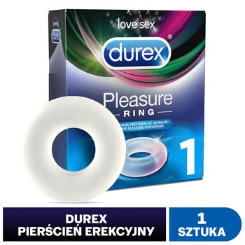 Durex, Pleasure Ring pierścień erekcyjny, 1 szt.