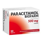 Paracetamol  Biofarm, 500 mg, tabletki, 50 szt.