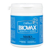 Biovax Keratyna + Jedwab, intensywnie regenerująca maseczka do włosów, 250 ml