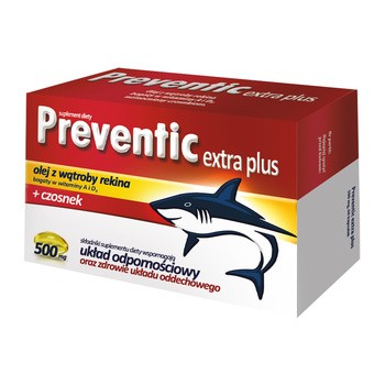 Preventic Extra Plus, 500 mg, kapsułki, 60 szt.
