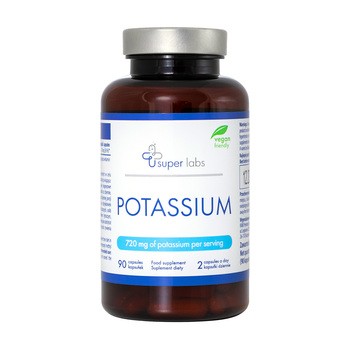 Super Labs Potassium, kapsułki, 90 szt.