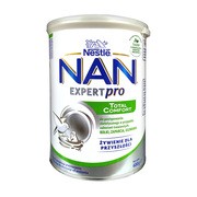 alt Nestle Nan ExpertPro Total Comfort, kolki, zaparcia, ulewania dla niemowląt od urodzenia, 400 g