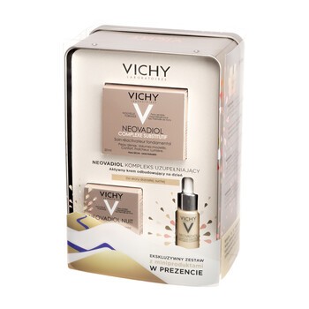 Zestaw Promocyjny Vichy Neovadiol, krem na dzień, skóra sucha, 50 ml + krem na noc, 15 ml + serum, 7 ml