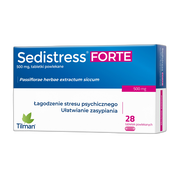 Sedistress Forte, 500 mg, tabletki powlekane, 28 szt.