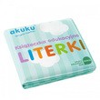Akuku, książeczka edukacyjna z piszczkiem Literki, 1 szt.