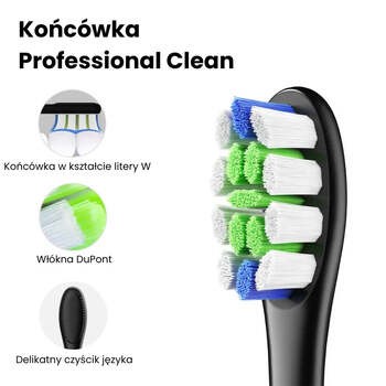 Oclean X Lite, szczoteczka soniczn z etiu, ciemnoniebieska, 1 szt.