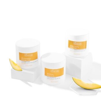 Bielenda Professional Mango Boost, barierowa maska kremowa do ciała, dłoni i stóp, 600 g