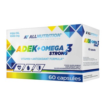 Allnutrition ADEK + Omega 3 Strong, kapsułki, 60 szt.