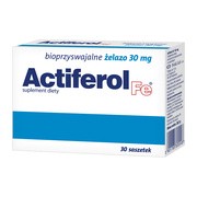 alt Actiferol Fe, 30 mg, proszek do rozpuszczenia w saszetkach, 30 szt.
