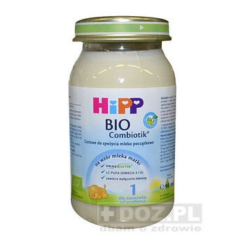 Hipp Pre Bio Combiotik, płyn, mleko, od urodzenia, 90 ml