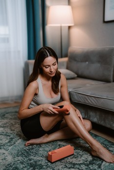 Beautifly, Masażer ręczny Vitality Vibes Fitness, pistolet do masażu, 1 szt.