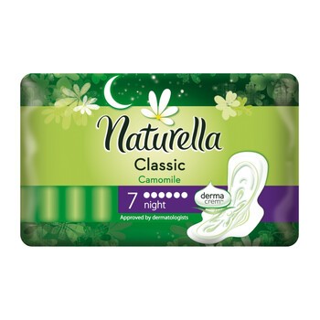 Naturella Classic Night, podpaski higieniczne, 7 szt