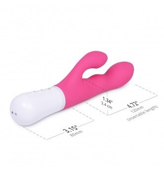 Lovense Nora, wibrator króliczek sterowany aplikacją, 1 szt.